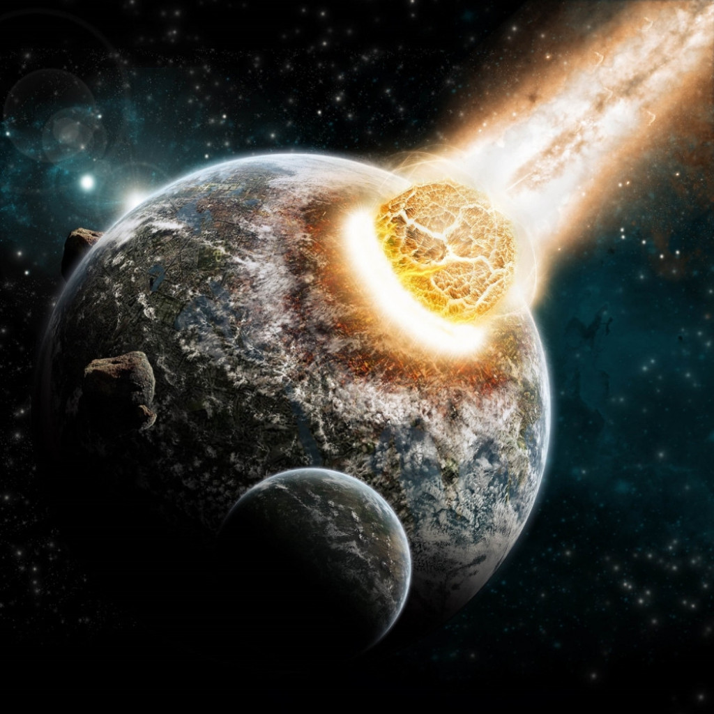 Asteroid udara u Zemlju Kataklizma Armagedon Smak sveta