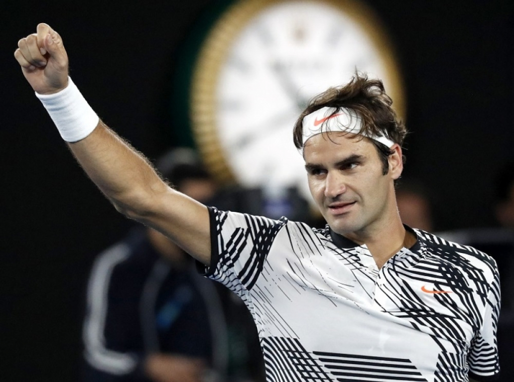 Federer je jedva imao snage da podigne pesnicu na kraju