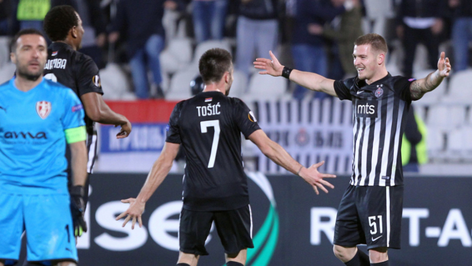 FK Partizan 2017/18 zoran tošić ognjen ožegović