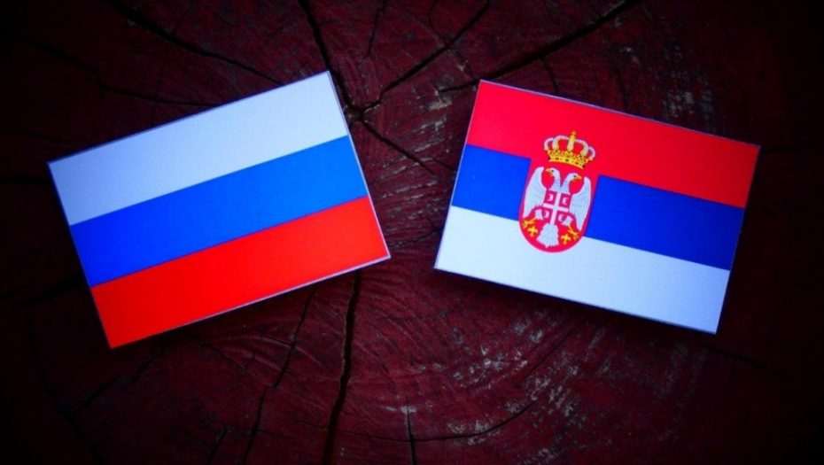 Rusija Srbija zastave