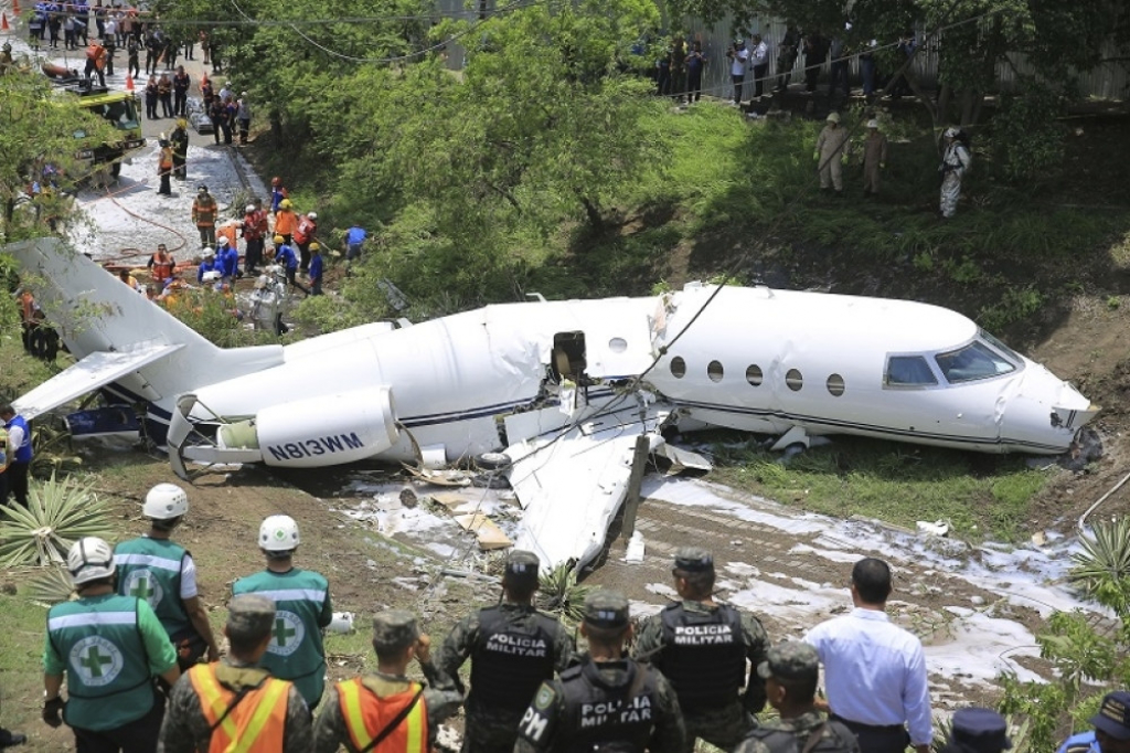 Pad aviona u Hondurasu