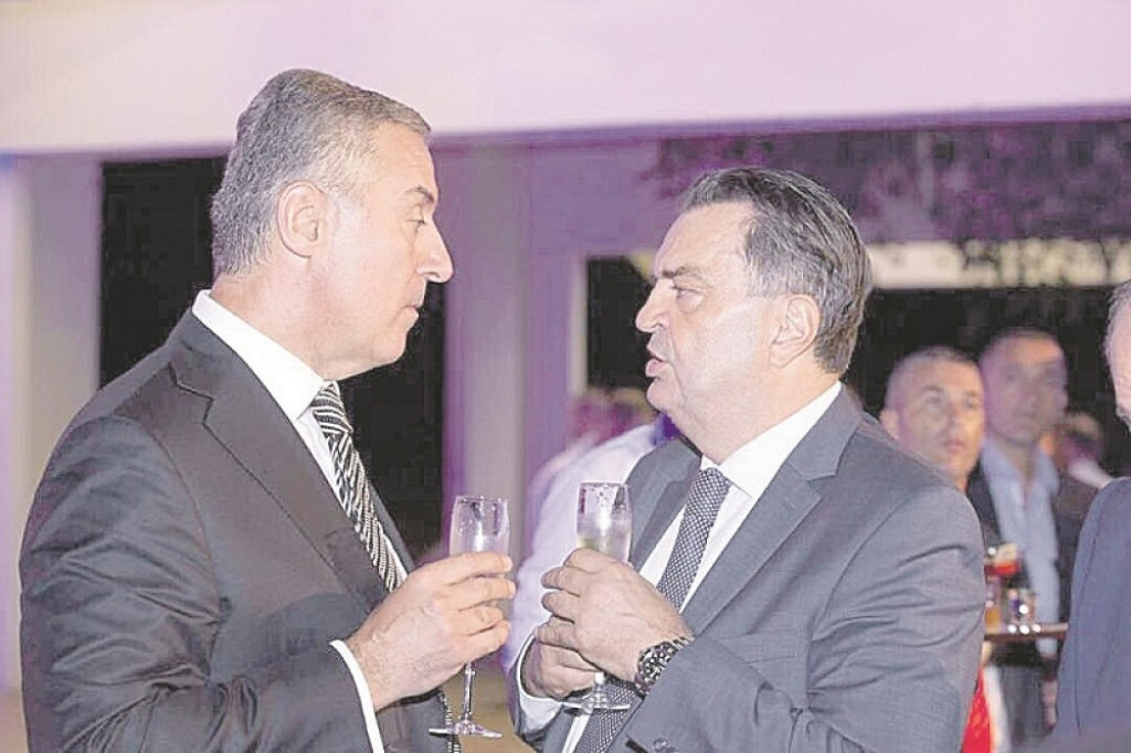 Milo Đukanović i Duško Knežević 