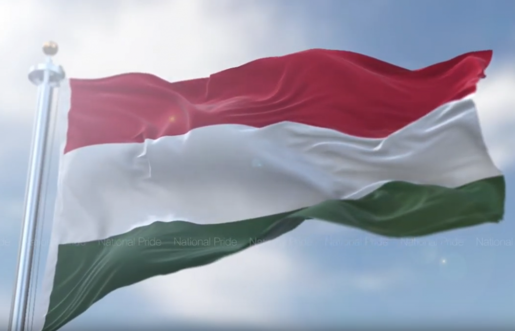 zastava Mađarske, Mađarska