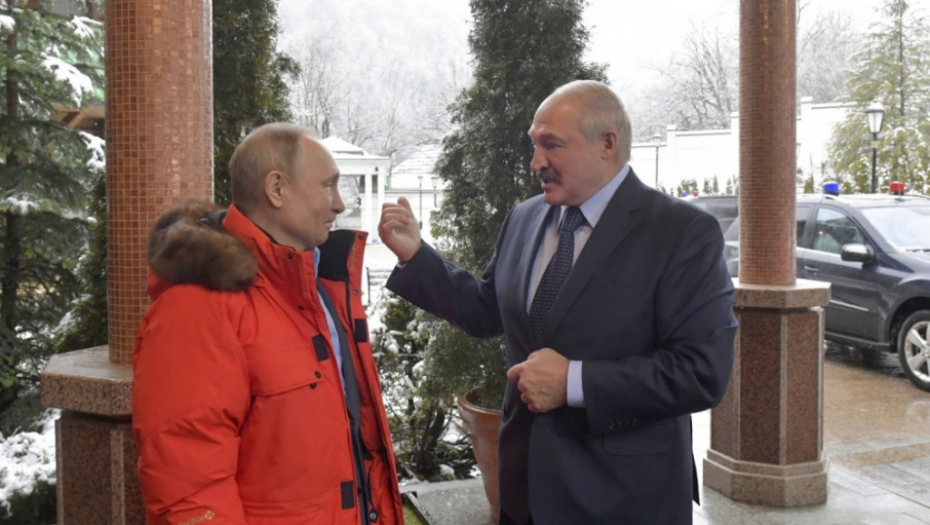 Vladimir Putin Aleksandar Lukašenko