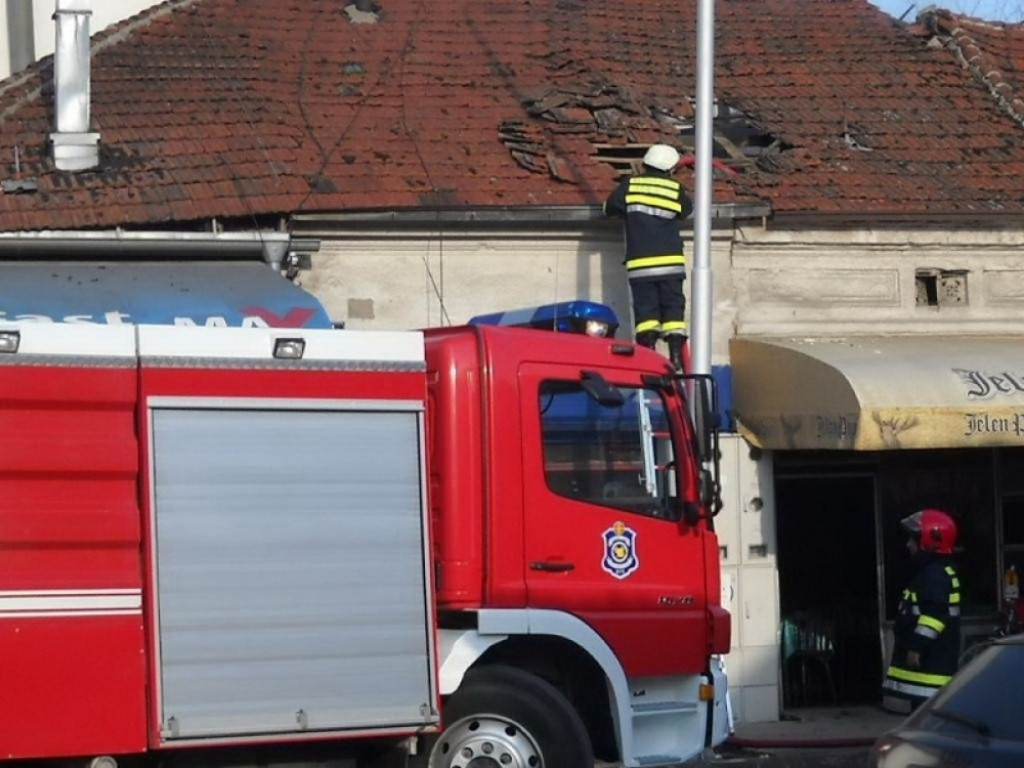 Požar u Leskovcu