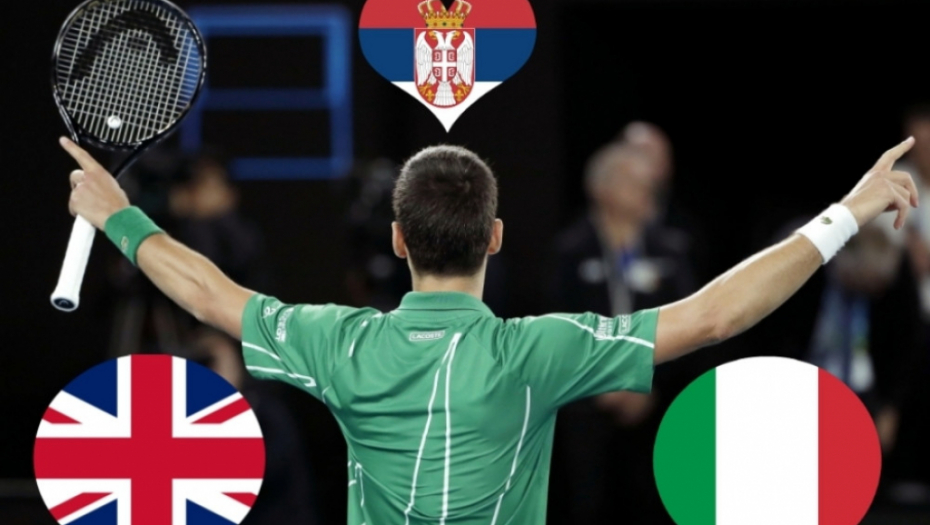 Novak Đoković - Britanija/Italija