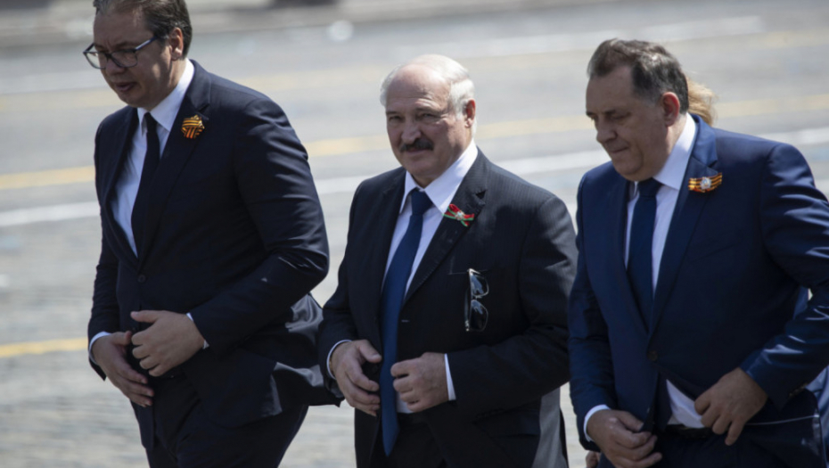 Vučić, Dodik, Lukašenko