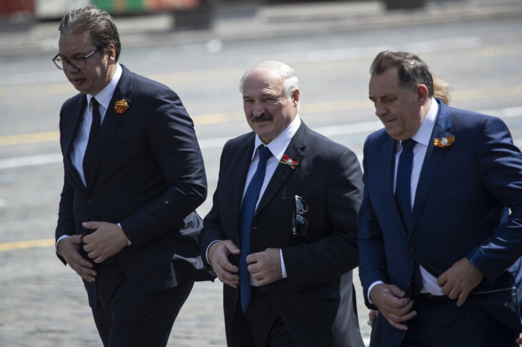 Vučić, Dodik, Lukašenko
