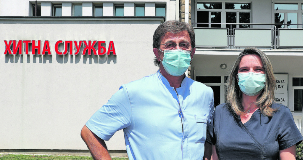 Prof. dr Predrag Stevanović i Suzana Zajić