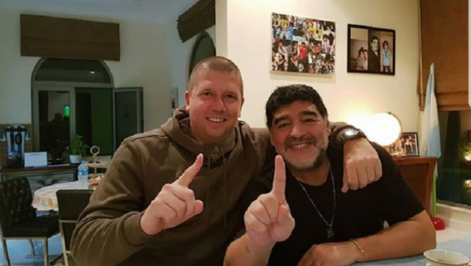 Bojan Dulović i Maradona