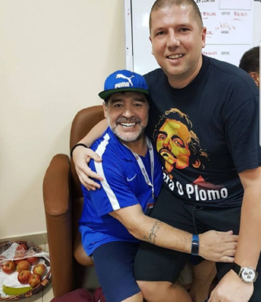 Bojan Dulović i Maradona