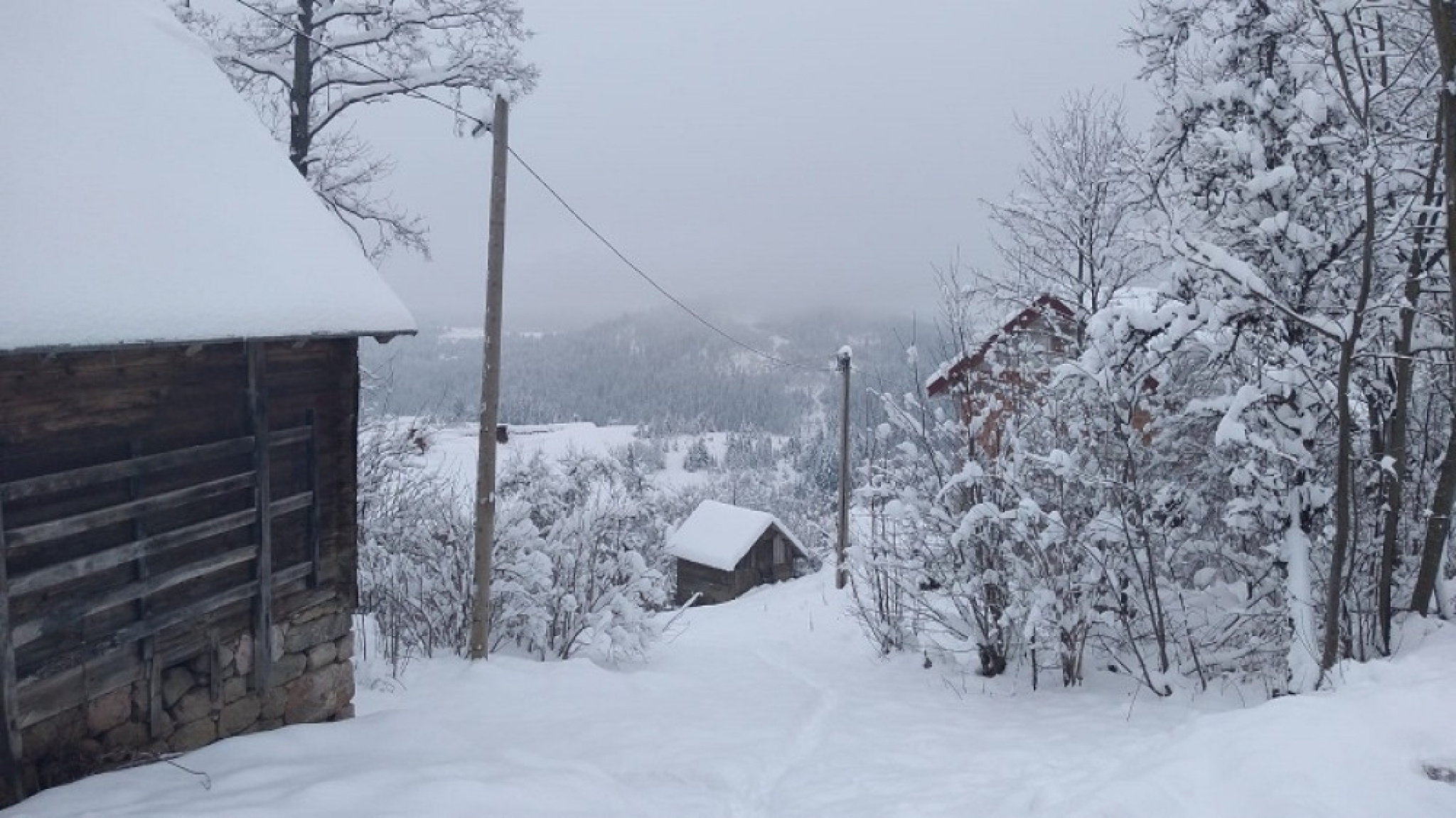 Sneg u zapadnoj Srbiji