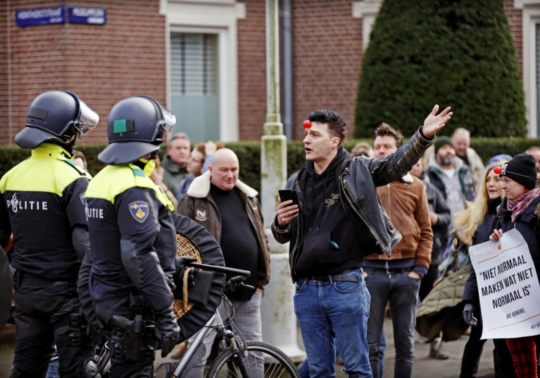Holandija, Amsterdam protest