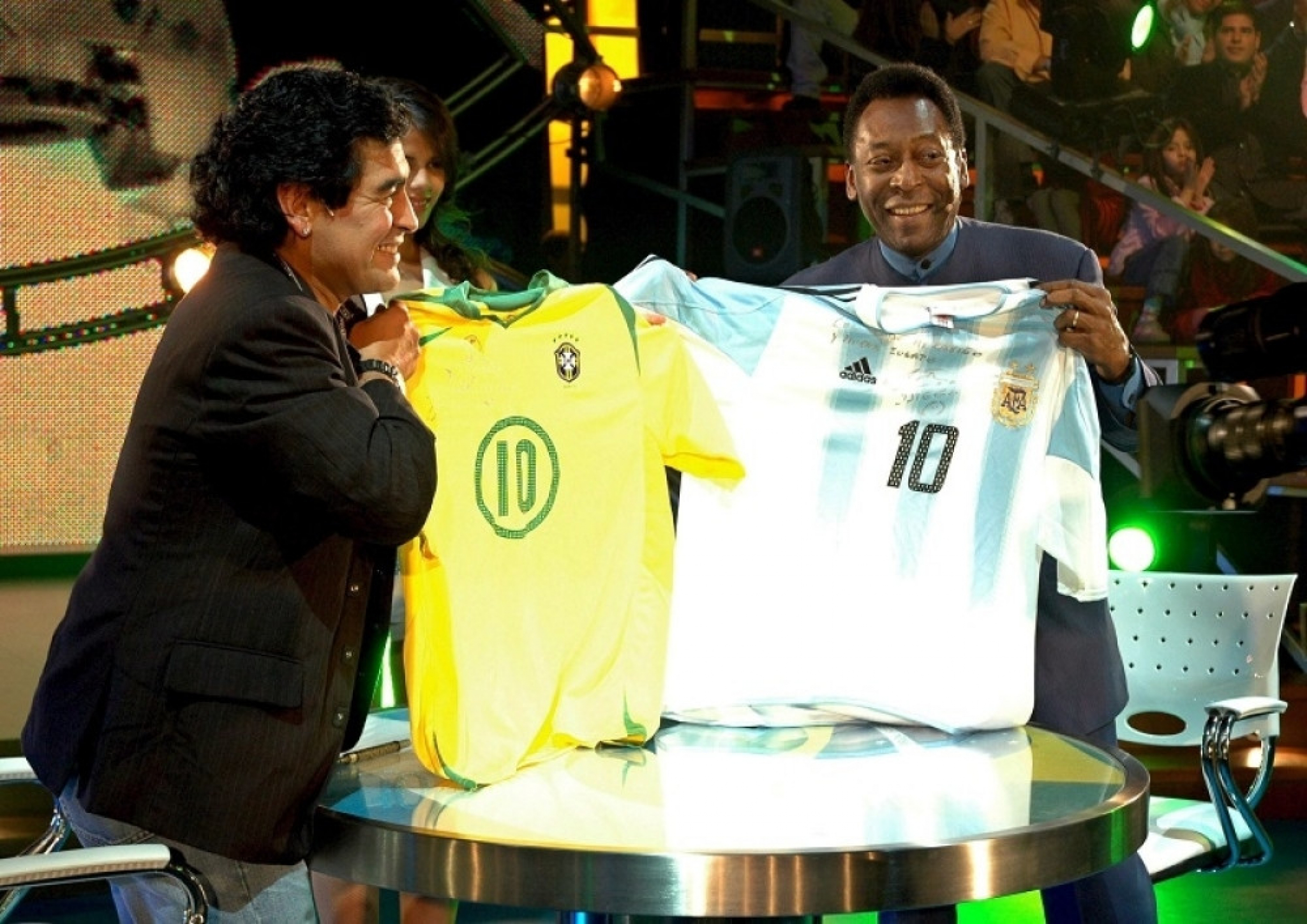 Dijego Maradona i Pele