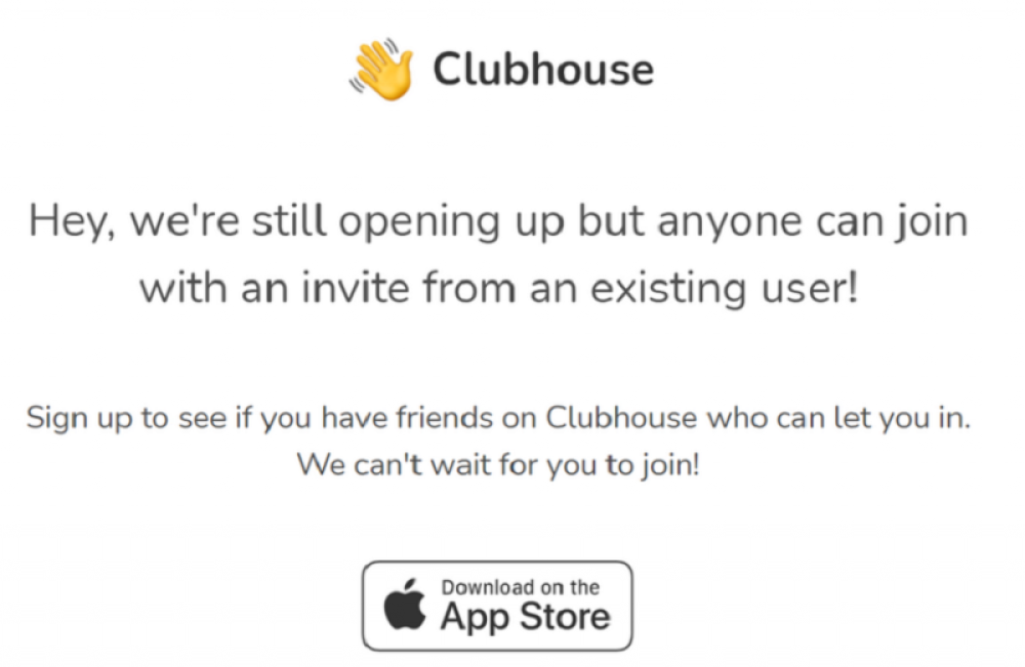 klubhaus, aplikacija