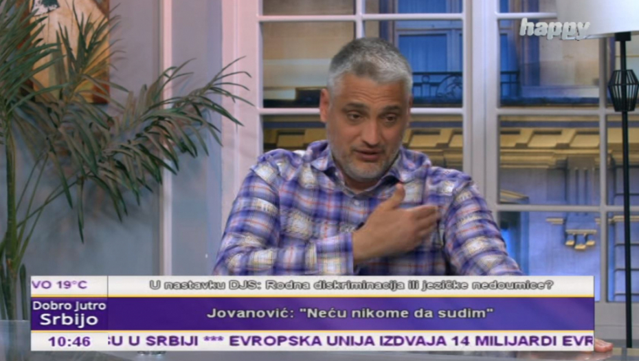 Čedomir Jovanović i Milomir Marić - Jutarnji program Dobro jutro Srbijo na TV Happy