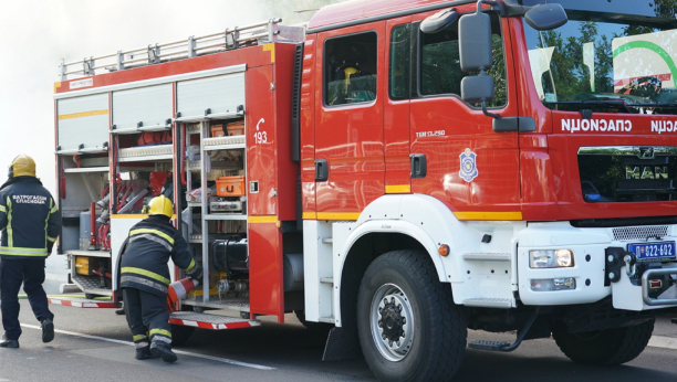 NOVI DETALJI POŽARA U VINČI: Gori nisko rastinje, 17 vatrogasaca se bori sa stihijom