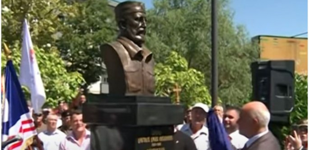 SRBI PAMTE SVOG VOĐU OTPORA Otkriven spomenik Čiča Draži! (VIDEO)