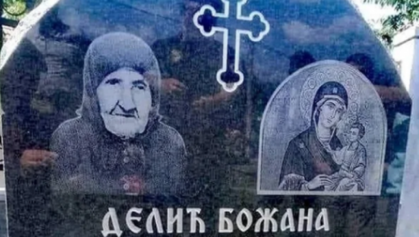 PRIZOR SA NJENOG GROBA SLAMA SRCE Baka Božana je heroj srpskog naroda, a njenu žrtvu će pamtiti mnoge generacije! (VIDEO)