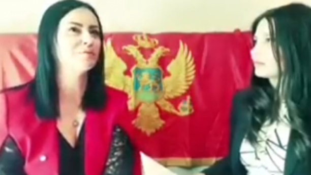 ALAHU AKBAR Komitkinja otkrila šta je rekla policajcu tokom protesta, ceo Balkan se smeje "heroini"  sa Cetinja! (VIDEO)