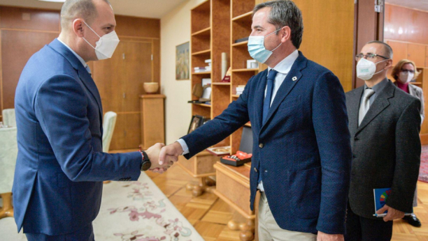 NASTAVAK DOBRE SARADNJE Ministar Lončar sa novim šefom Kancelarije SZO u Srbiji