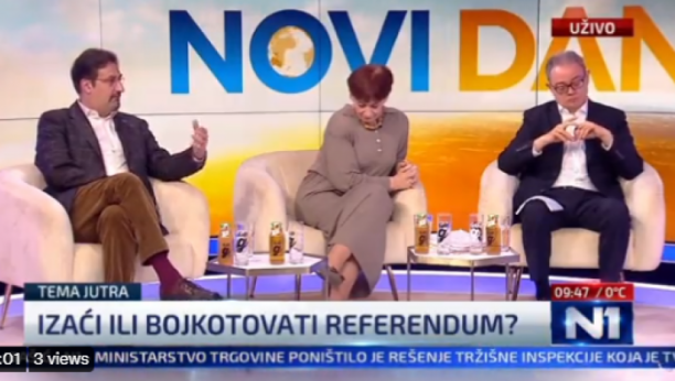 VI NISTE POLITIČARI, VI STE POLITIKANTI! Predsednik Nove stranke na Đilasovoj televiziji priznao šta im je cilj: Raditi sve protiv ulaska u EU