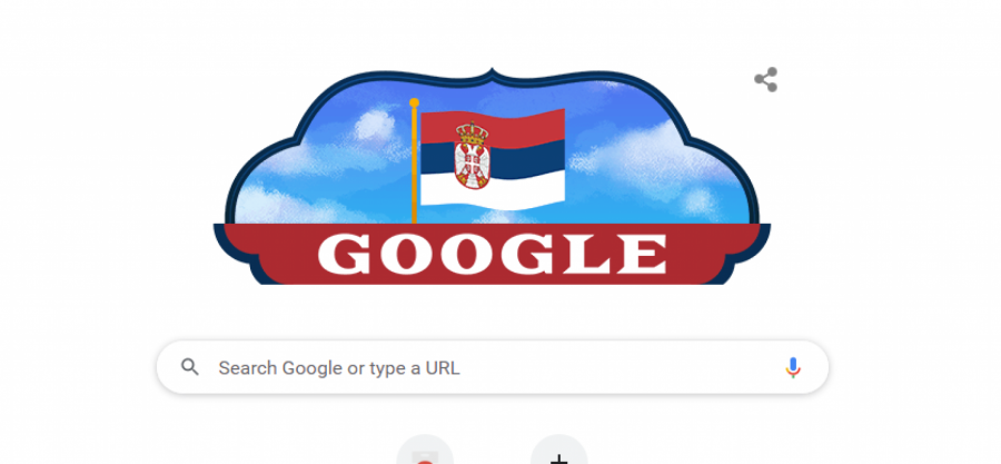 Gugl napravio spektakl na Dan državnosti Srbije! (FOTO)