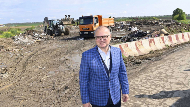 ŽELIMO ČIST I EKOLOŠKI BEOGRAD Vesić: Počelo čišćenje deponije na Širokom putu u Batajnici (FOTO)