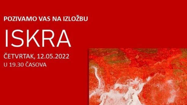 Otvaranje izložbe slika "Iskra" Srđana Stefanovića 12. maja u Galeriji mts Dvorane