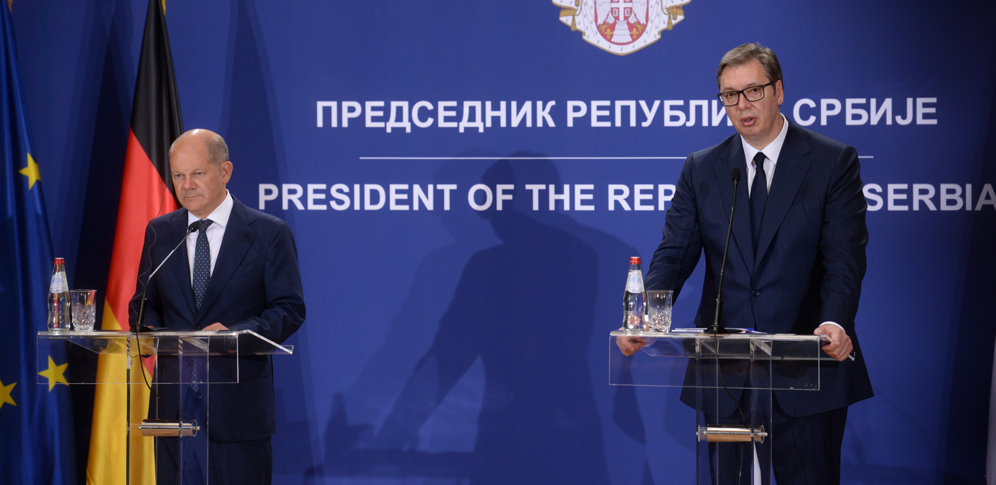 VUČIĆ I ŠOLC SE OBRATILI NAKON SASTANKA Dva lidera razgovarala o mnogim teškim temama i perspektivi Srbije (FOTO/VIDEO)