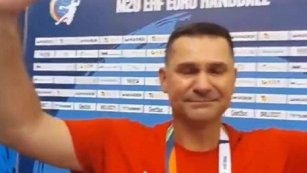 SUZE POSLE MEDALJE Selektor Srbije zaplakao: Tuku me emocije, pravi smo narod... (VIDEO)