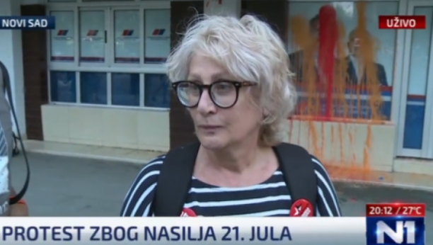 STRAVIČNA ISTINA Aida nema pojma šta je u GUP-u Novog Sada, a došla iz Beograda da protestuje protiv njega! (VIDEO)