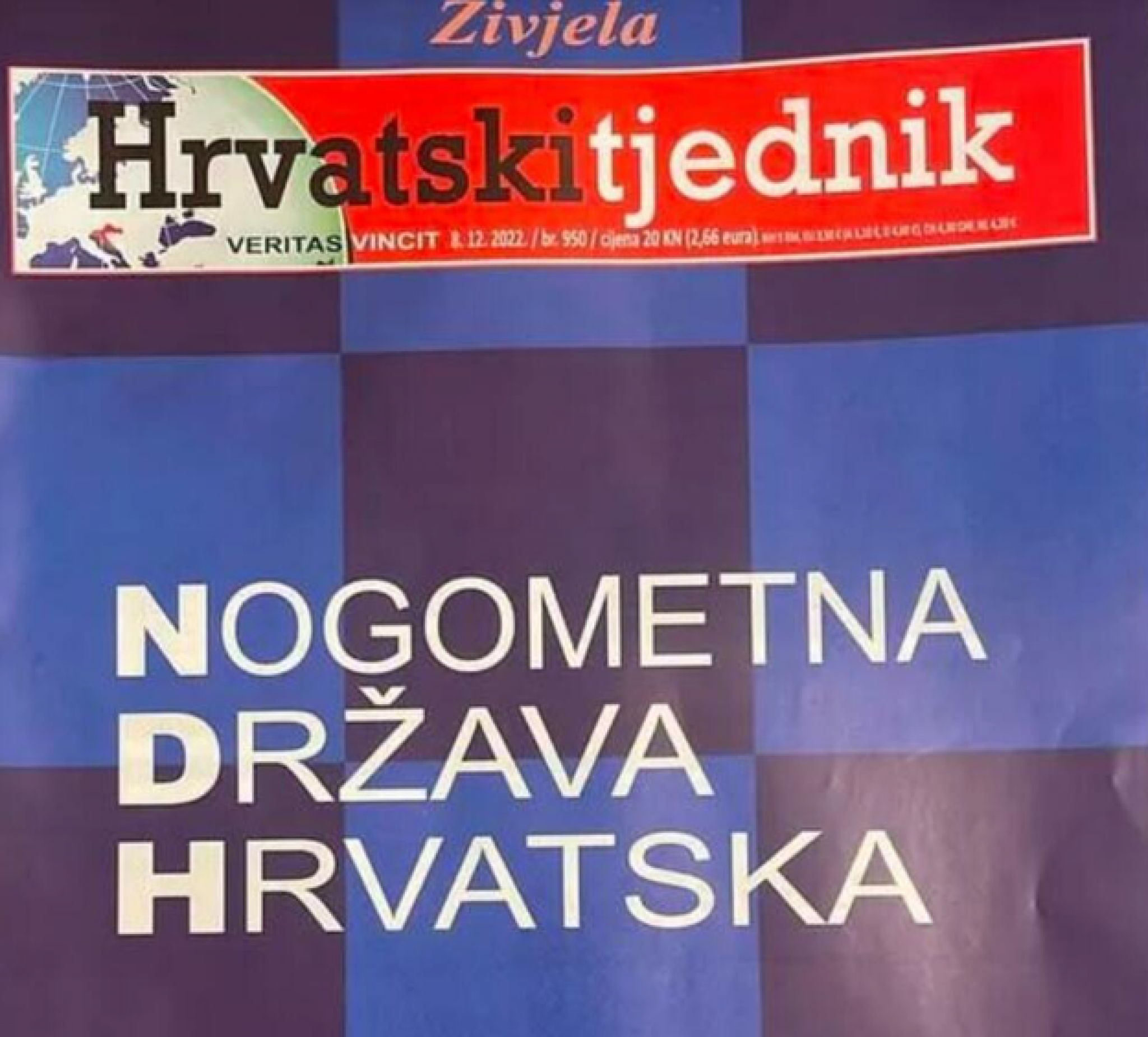 PREŠLI SVAKU GRANICU Hrvatski list na naslovnici objavio: ŽIVELA NDH - uporedili reprezentaciju sa fašističkom tvorevinom (FOTO)