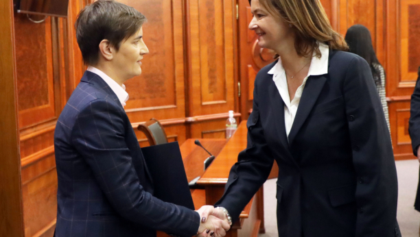 TRADICIONALNO DOBRI ODNOSI Premijerka Brnabić razgovarala sa ministarkom spoljnih poslova Slovenije Tanjom Fajon