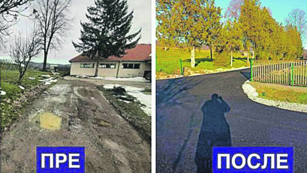 VESIĆ: Po nalogu Vučića hitno asfaltiran put do škole