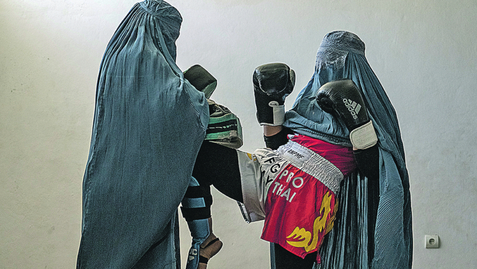 Protest avganistanskih sportistkinja