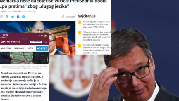 ŠIZOFRENIJA NOVE Pričali kako su "Nemci otkačili Vučića", a sada zakukali: Pritiskaju Kurtija! (FOTO)