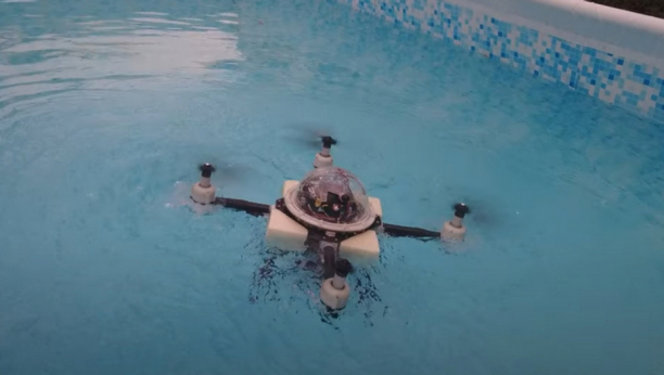 NOVI USPEH PEKINGA Kina je razvila kvadkopter koji može i da leti i da pliva