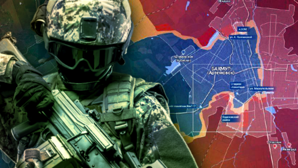 NAJNOVIJA MAPA Rusi napreduju ka strateški bitnom mestu iznad Bahmuta (VIDEO)