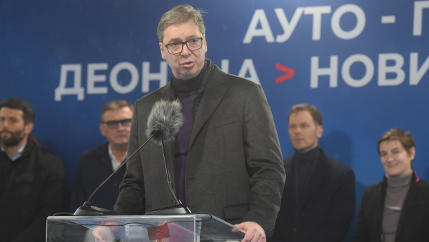 OGROMAN USPEH U IZGRADNJI SRBIJE! Predsednik Vučić na otvaranju deonice autoputa "Miloš Veliki" (FOTO)