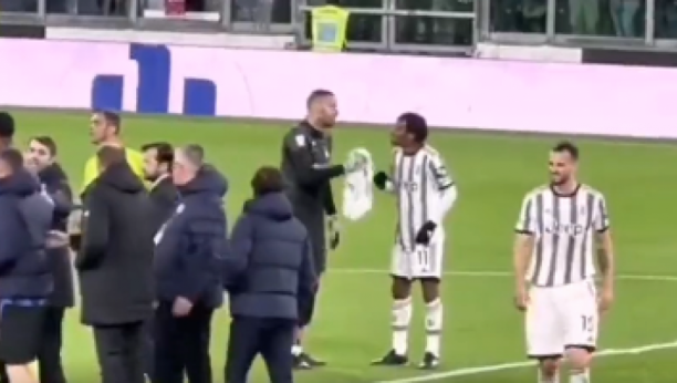 TOTALNI HAOS Tuča na meču Intera i Juventusa: Guranje sa leđa i erupcija (VIDEO)