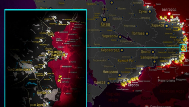 POMEREN FRONT U BAHMUTU! Moskva objavila važnu vest, Ukrajinci se povlače!