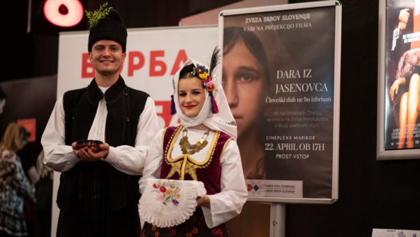 Prvi put u Sloveniji prikazan film „Dara iz Jasenovca“