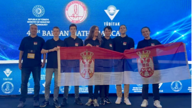 BRAVO ZA UČENIKE Na Balkanskoj matematičkoj olimpijadi svi takmičari iz Srbije osvojili medalje