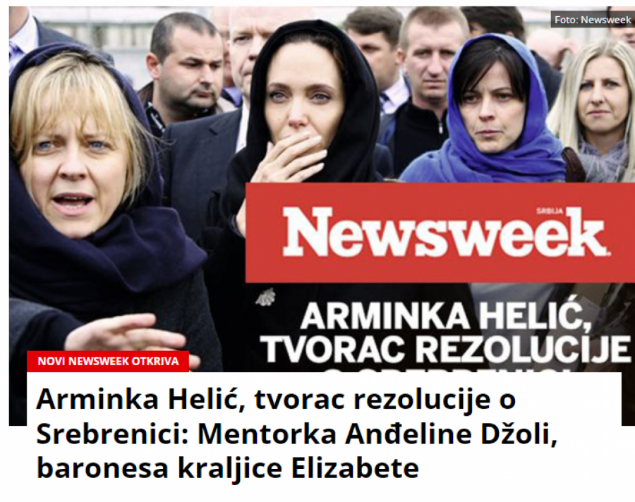 EVO KO STOJI IZA NAPADA U SENATU NA SRBIJU I VUČIĆA Arminka Helić - tvorac rezolucije o genocidnim Srbima! (FOTO)
