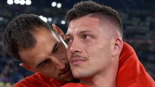 SRBI OSTALI BEZ TROFEJA Luka Jović plakao nakon finala, Inter odbranio Kup Italije (VIDEO)