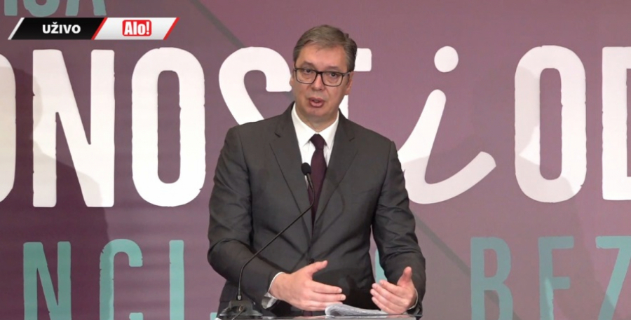 Predsednik Vučić na prezentaciji sistema 