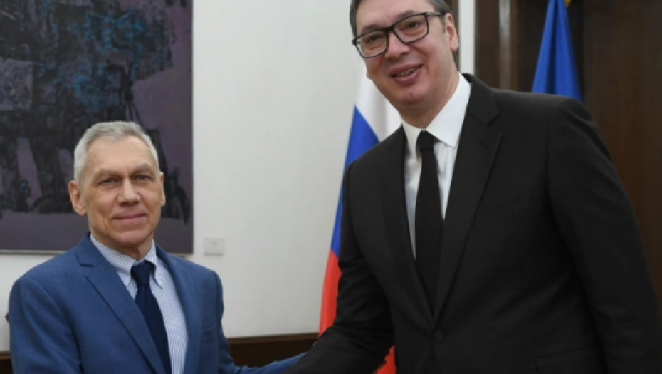 Aleksandar Vučić i Bocan Harčenko