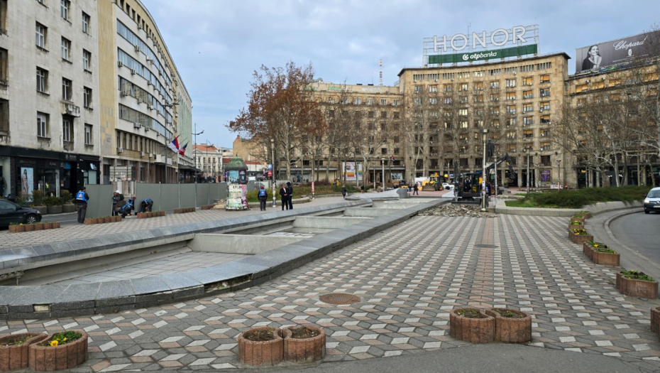 Radovi na Trgu N.Pašića