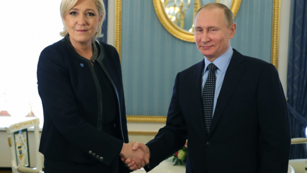 Marin Le Pen i Putin